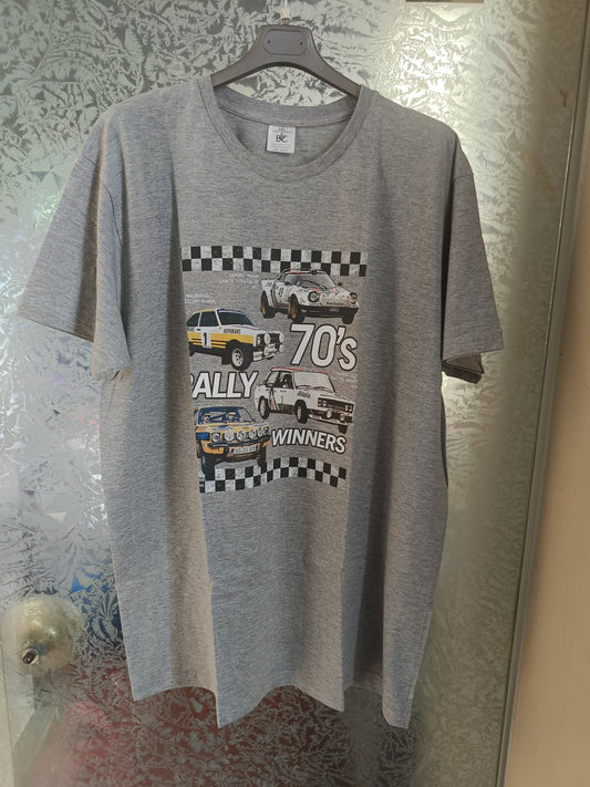 T-shirt Rally 70'S Winners B&C Taglia XXL
Cotone 85%-Viscosa 15%
