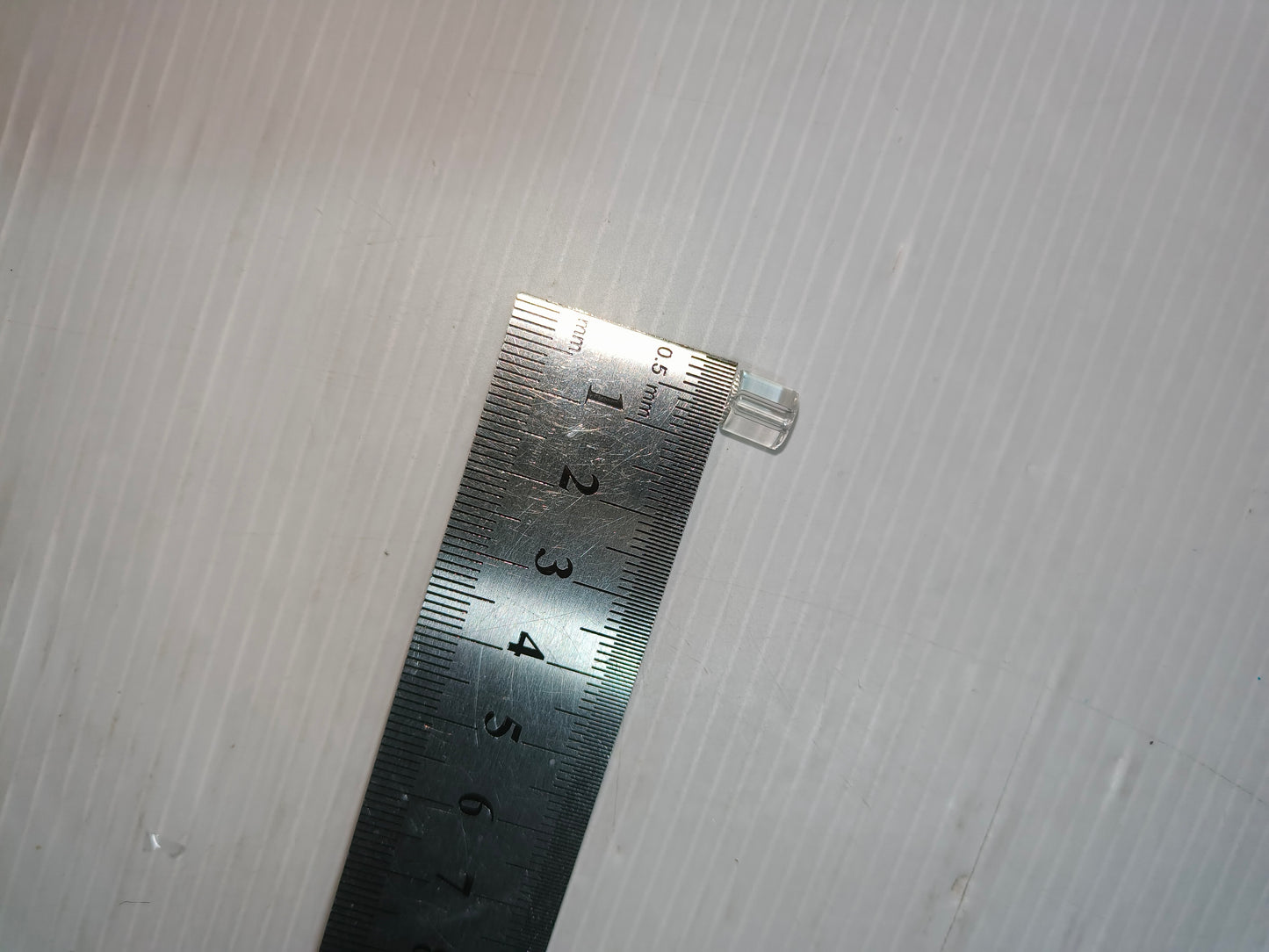 Perline in vetro trasparente, un kilo