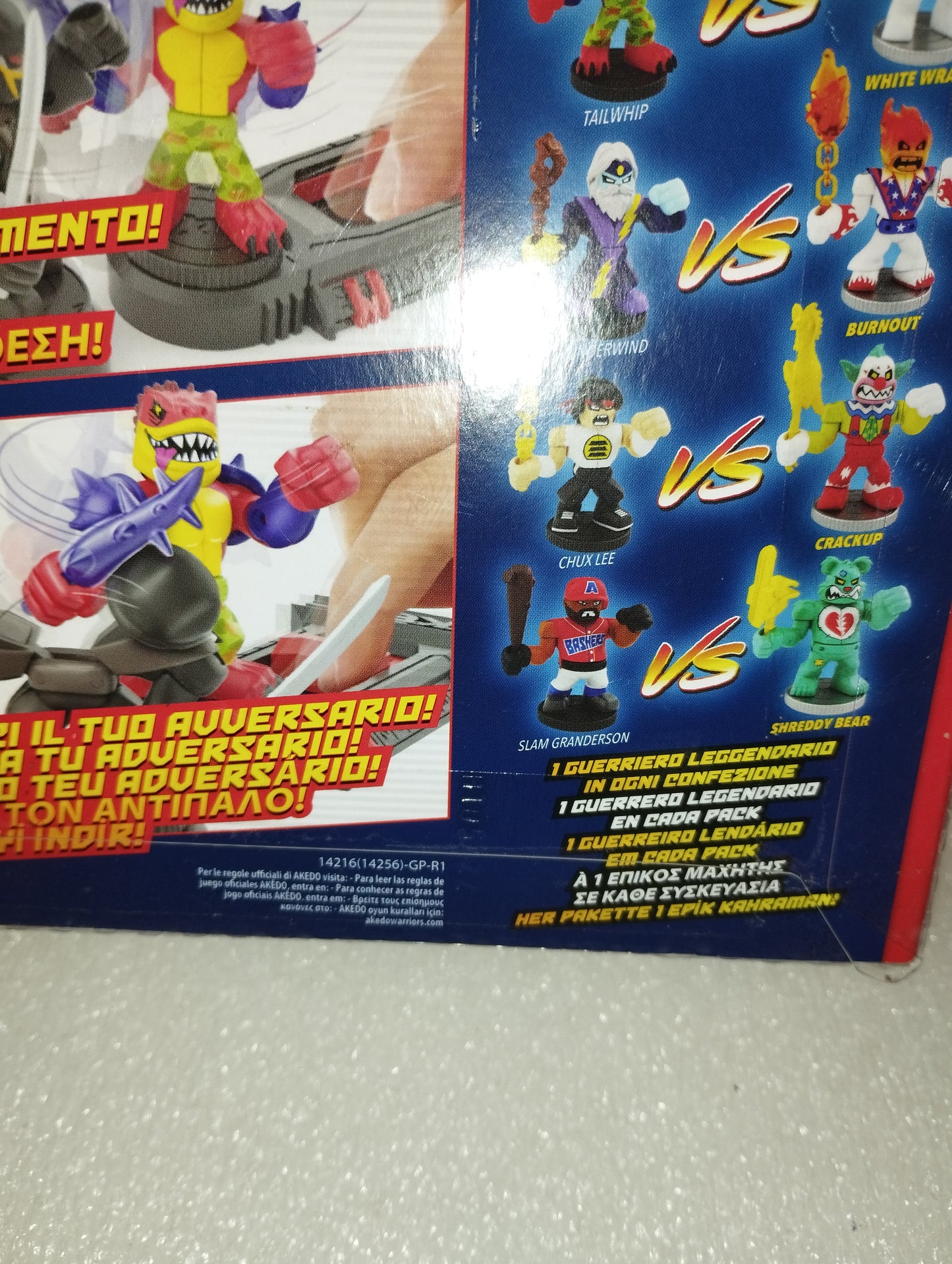 Akedo Slam Granderson vs Epic Shreddy Bear