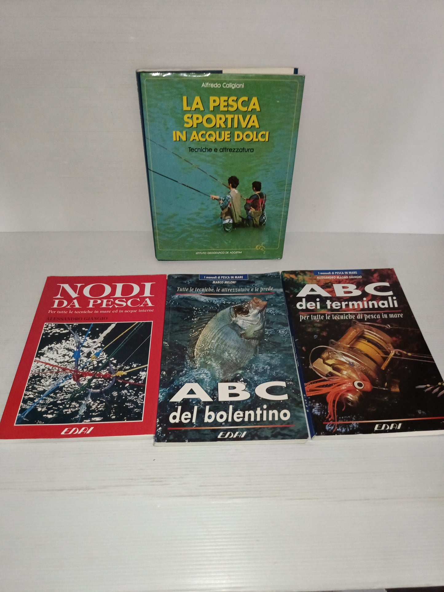 4 Libri Sulla Pesca
Editi da Edai/DeAgostini