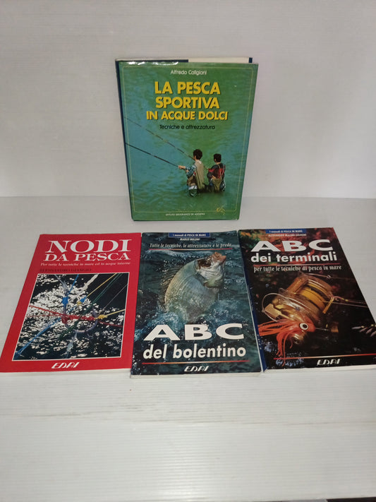 4 Libri Sulla Pesca
Editi da Edai/DeAgostini