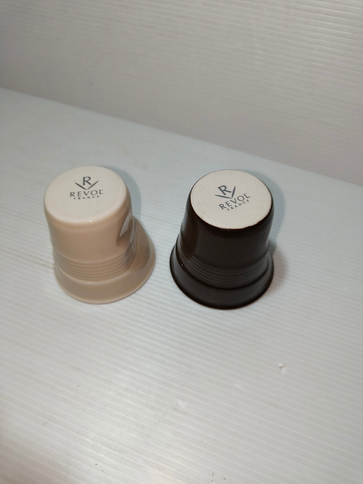 Tazzine Stropicciate Espresso Revol