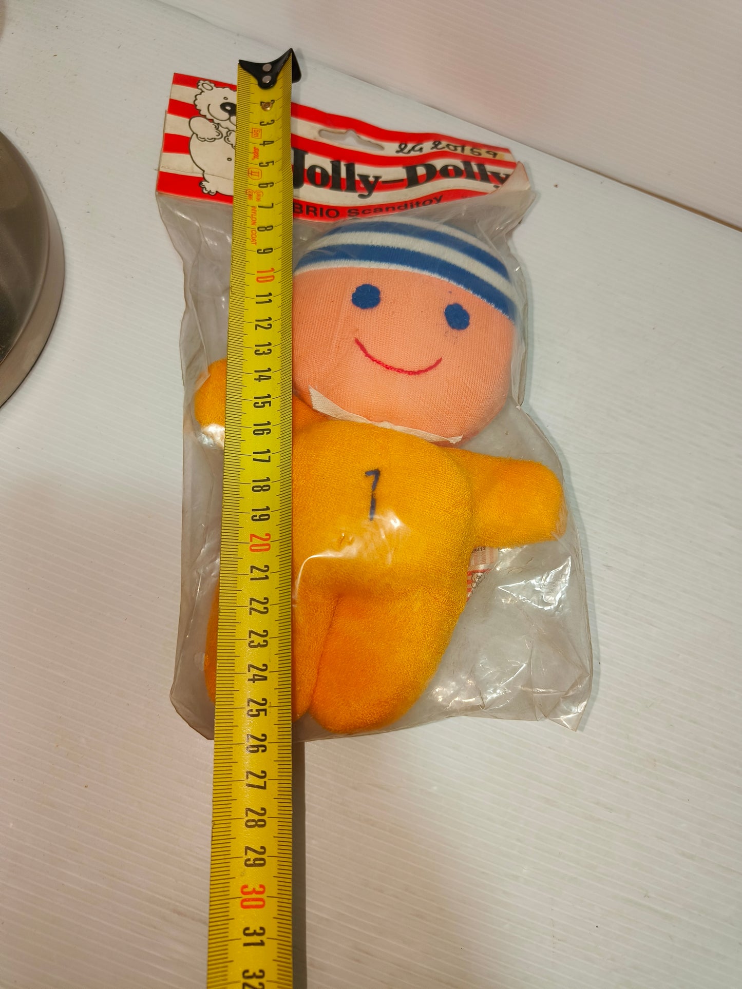 Bambola Jolly Dolly, Brio Scanditoy anni 70 LEGGI