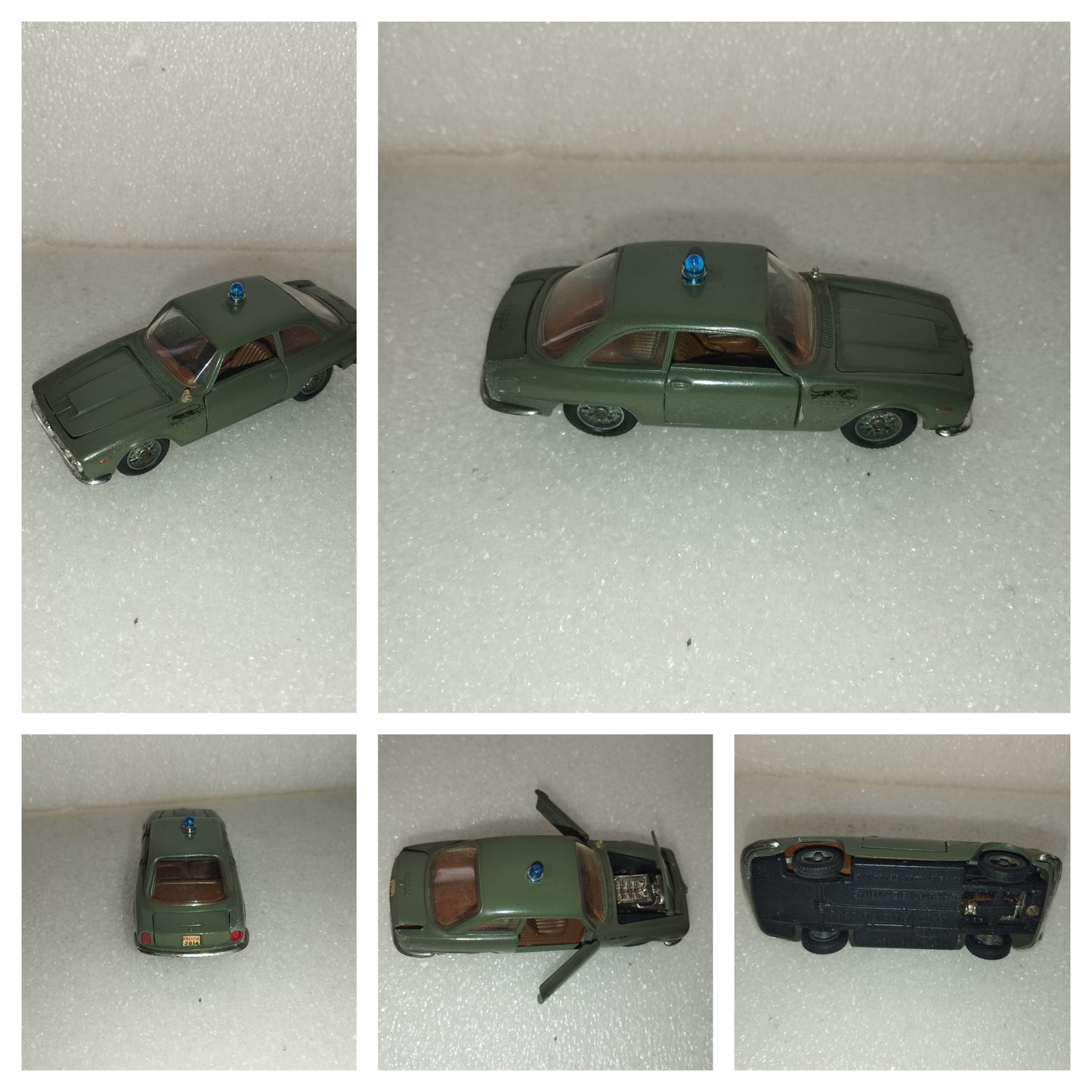 Alfa Romeo 2600 Sprint Bertone Polizia Politoys M
Scala 1:43