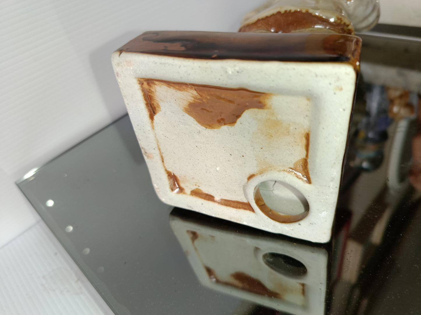 Statua Guerriero Cinese In Ceramica Smaltata
Vintage