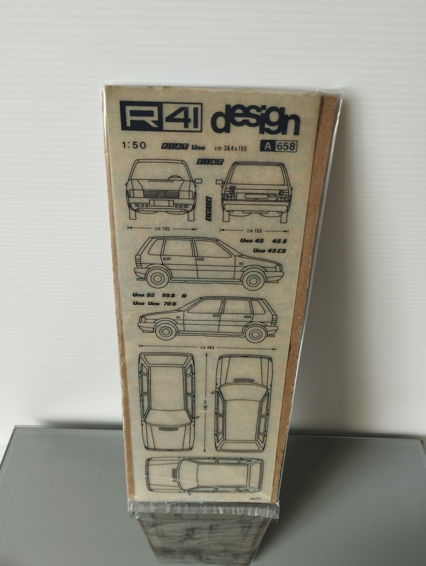 Fiat Uno Trasferello R41 Design
Scala 1:50