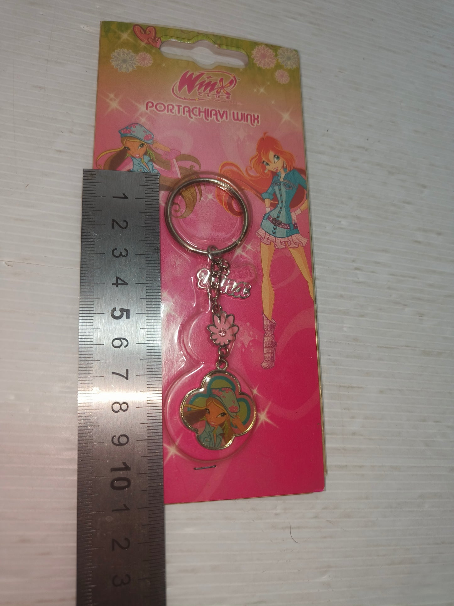 Portachiavi Winx Flora vintage, LEGGI