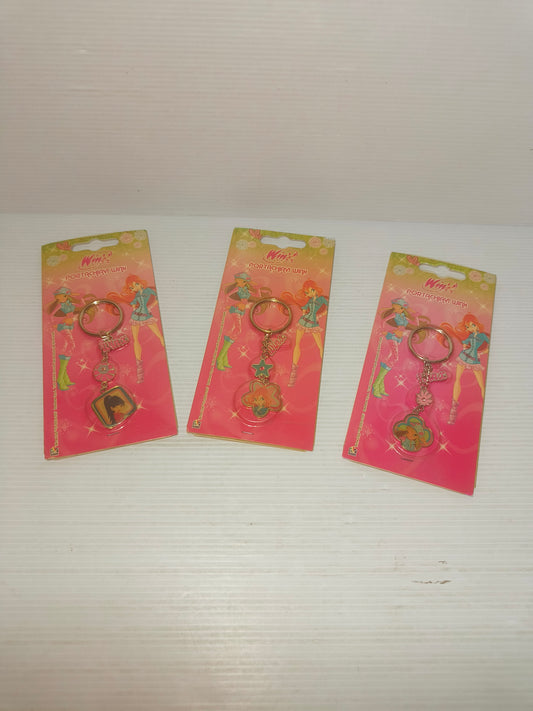 Lotto portachiavi Winx Bloom Musa Flora vintage
