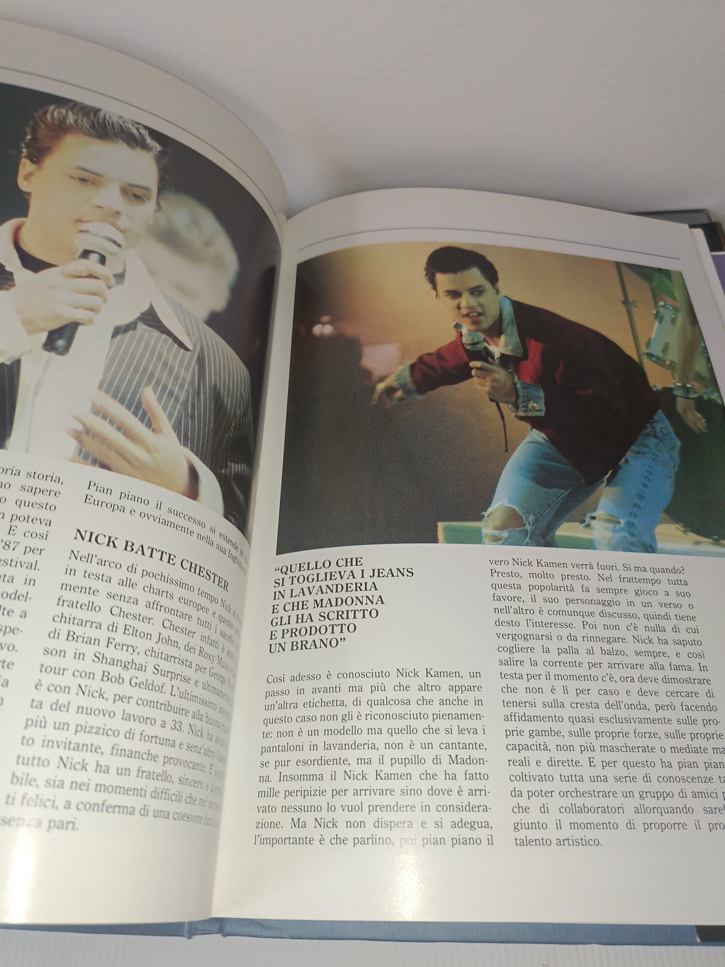 Nick Kamen Forte Editore