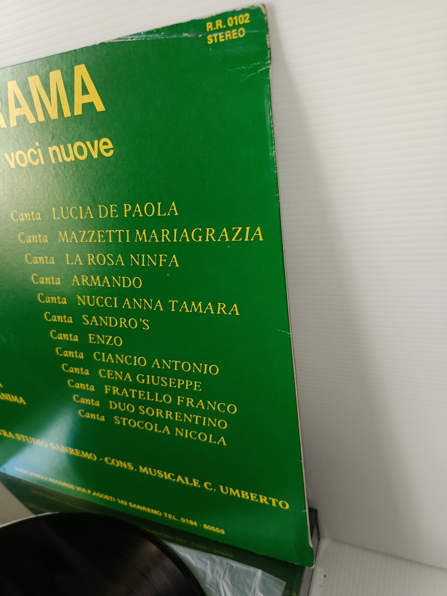 Discorama Incontro Con Voci Nuove LP 33 giri