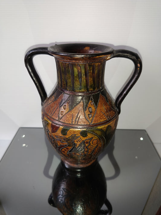 Vaso In Ceramica Decorata Vintage
Altezza cm.20 circa