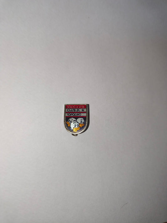 Spilla gadget Club Di Topolino, anni 60 LEGGI