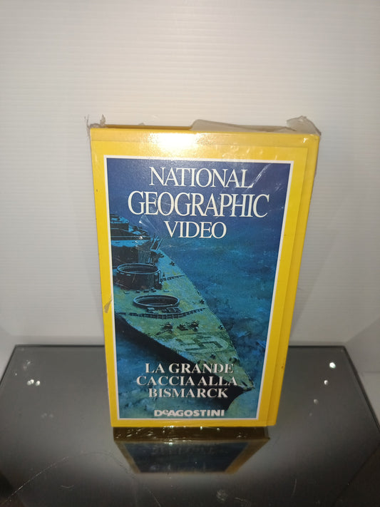 La Grande Caccia Alla Bismarck National Geographic VHS Edita nel 1995 da DeAgostini
