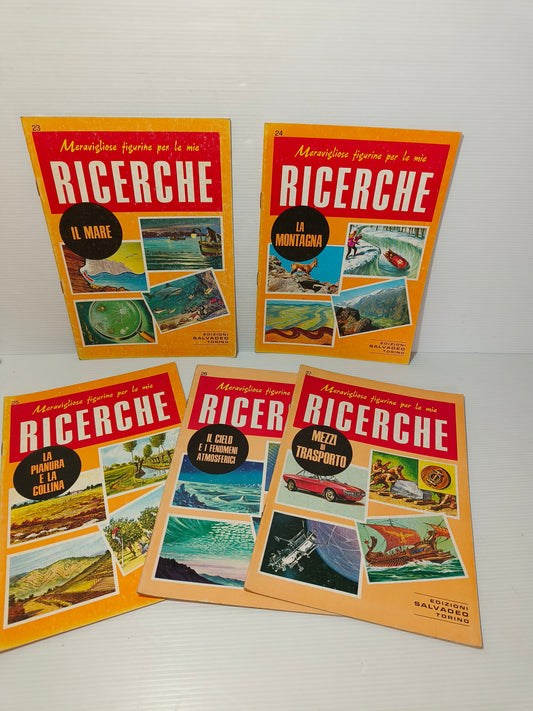 Lotto Le Ricerche, edizione Salvadeo, anni 80