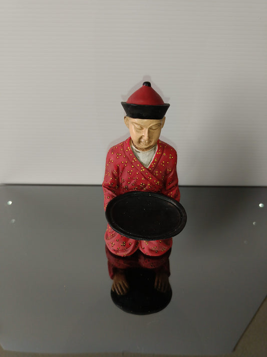 Personaggio Orientale In Resina Lorenzon Gift