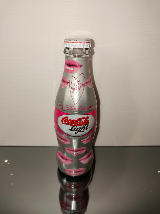 Bottiglia Sigillata Coca Cola Light Fiorucci Love Teraphy vintage, LEGGI