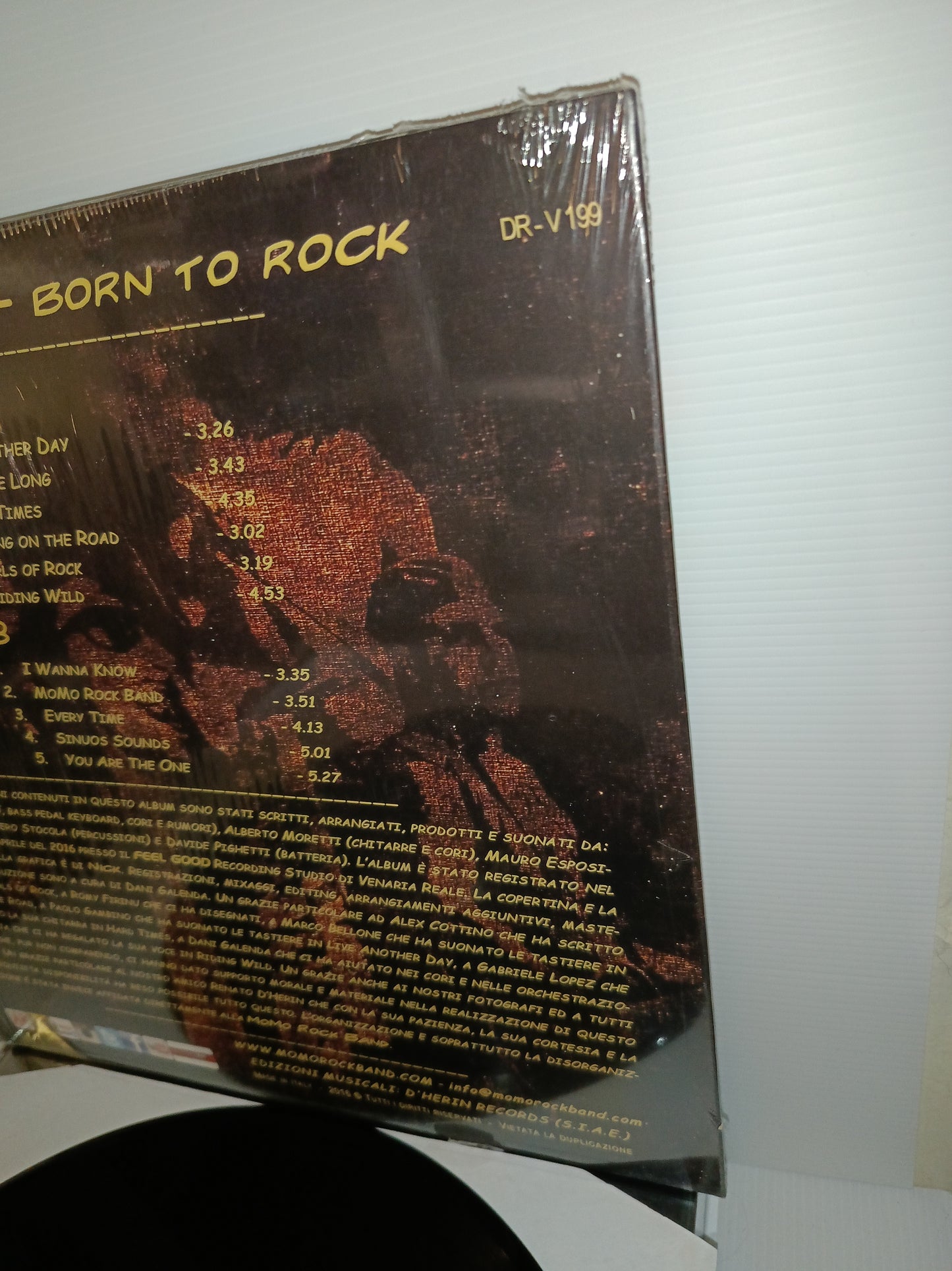 Born To Rock Momo Rock Band LP 33 giri