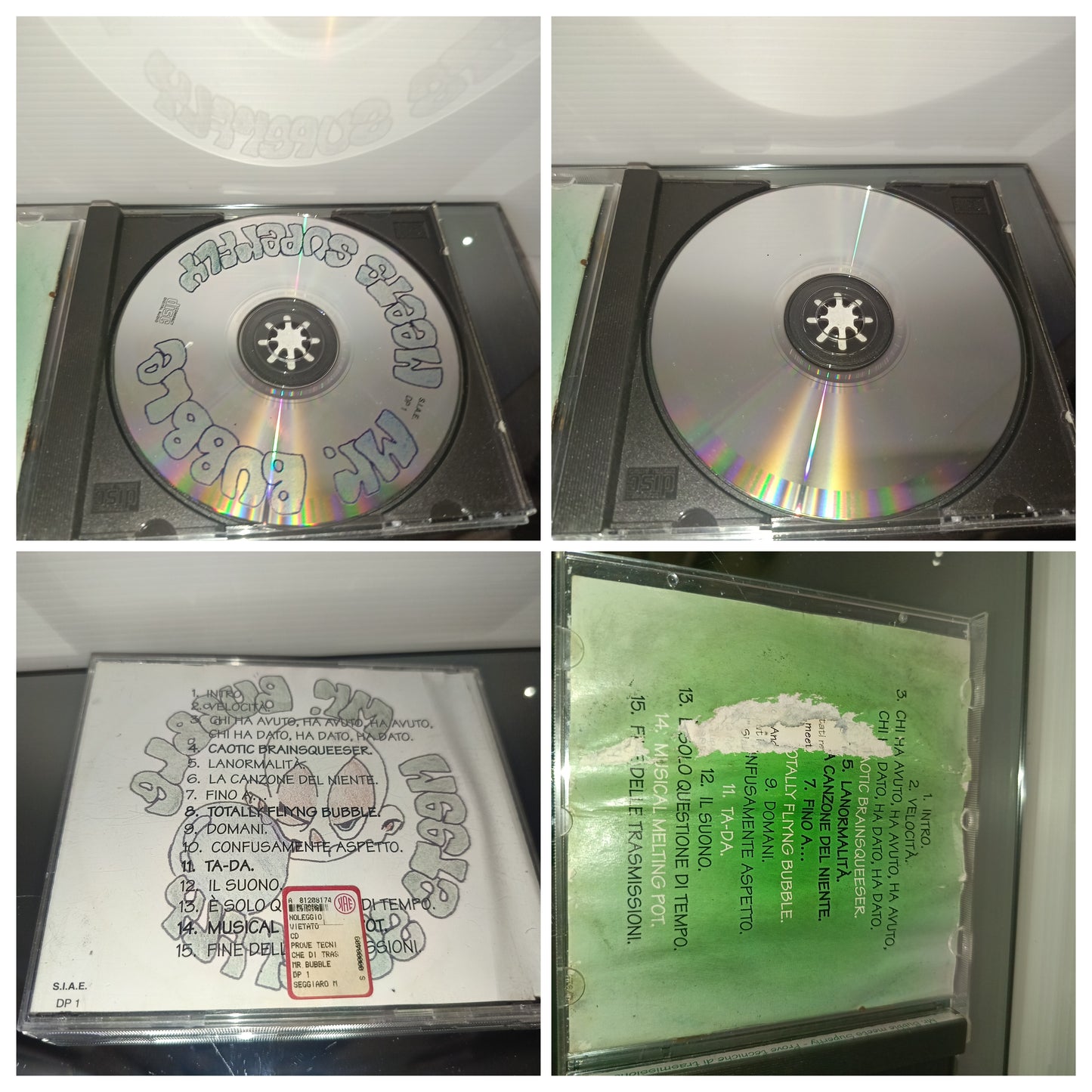 Mr.Bubble Meets Superfly- Prove Tecniche Di Trasmissione CD