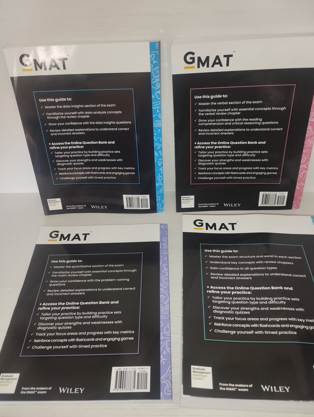Wiley GMAT Official Guide 2025-2026
Set 4 libri
