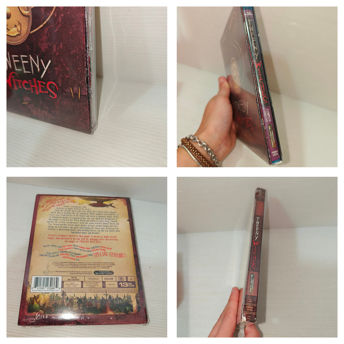 Cofanetto in inglese Tweeny Witches 3 DVD Bluray