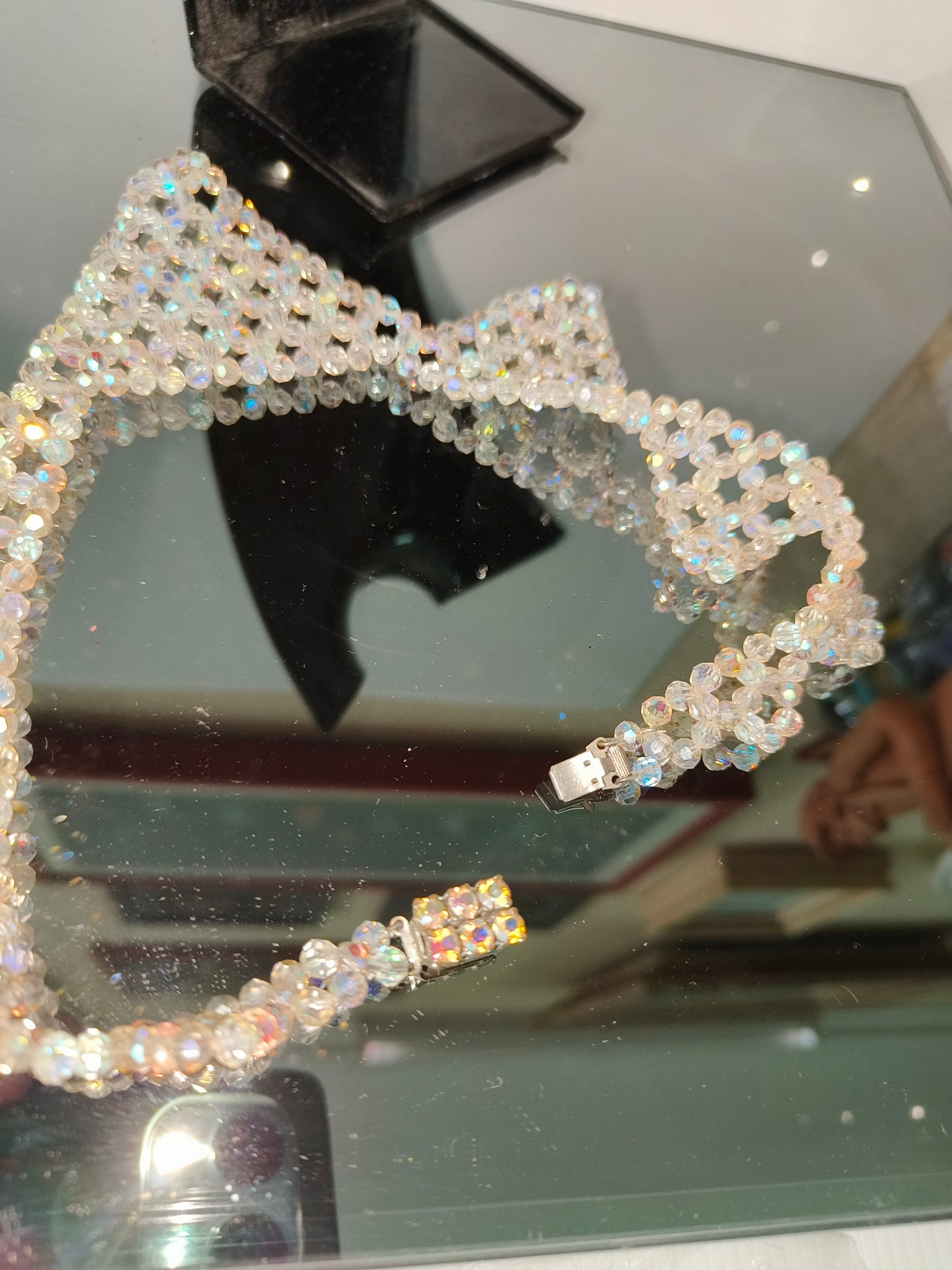 Collana in Swaroski, originale anni 70