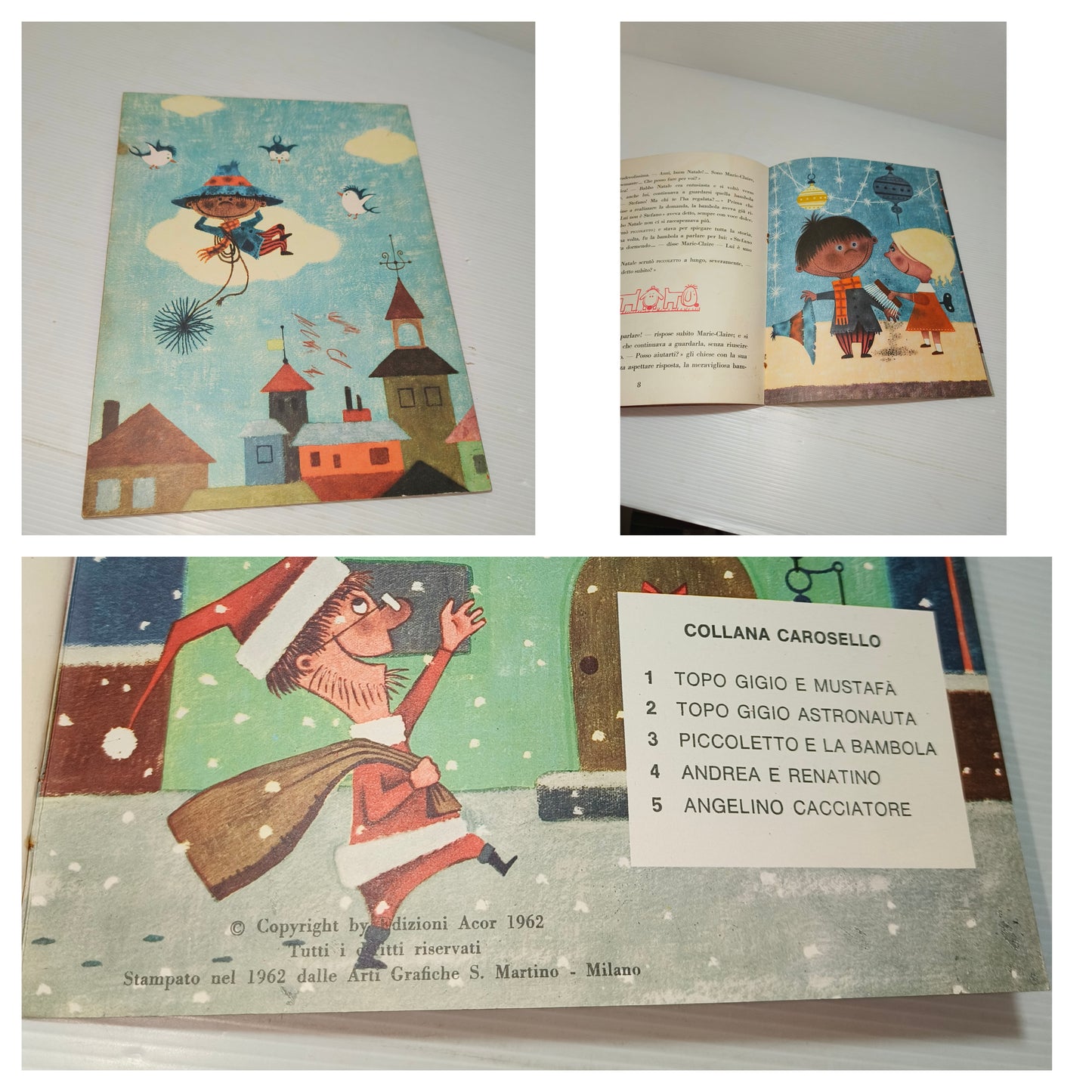 Libro Piccoletto e la bambola, 1962