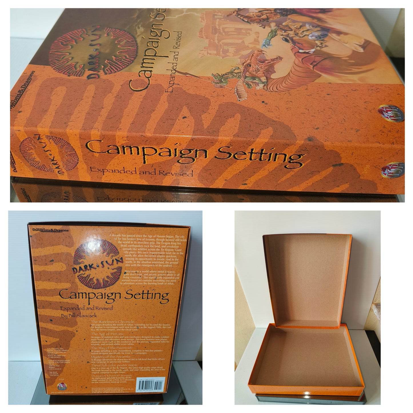 Scatola VUOTA Campaign Setting Dungeons & Dragons