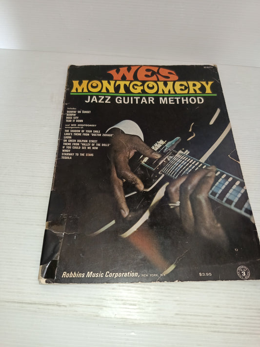 Jazz Guitar Method Wes Montgomery
Edito nel 1968 da Robbins Music Corporation