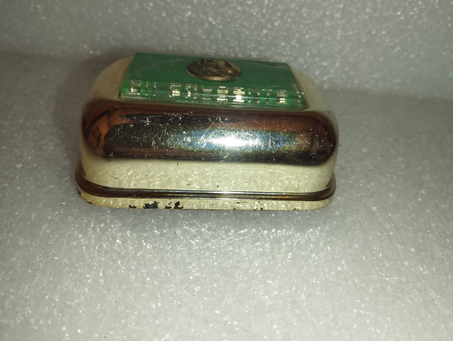 Posacenere Magnetico In Metallo Per Veicolo D'epoca Anni 60