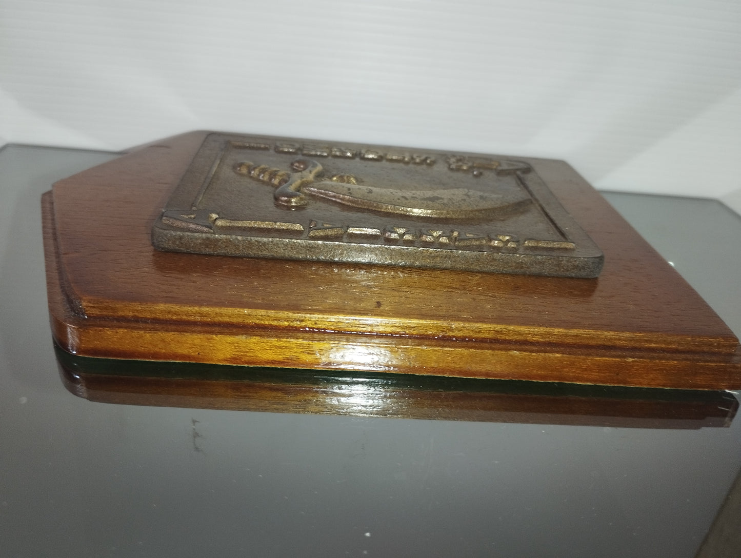 Targa 53° Stormo Caccia Aeronautica Militare
In Legno e Bronzo vintage