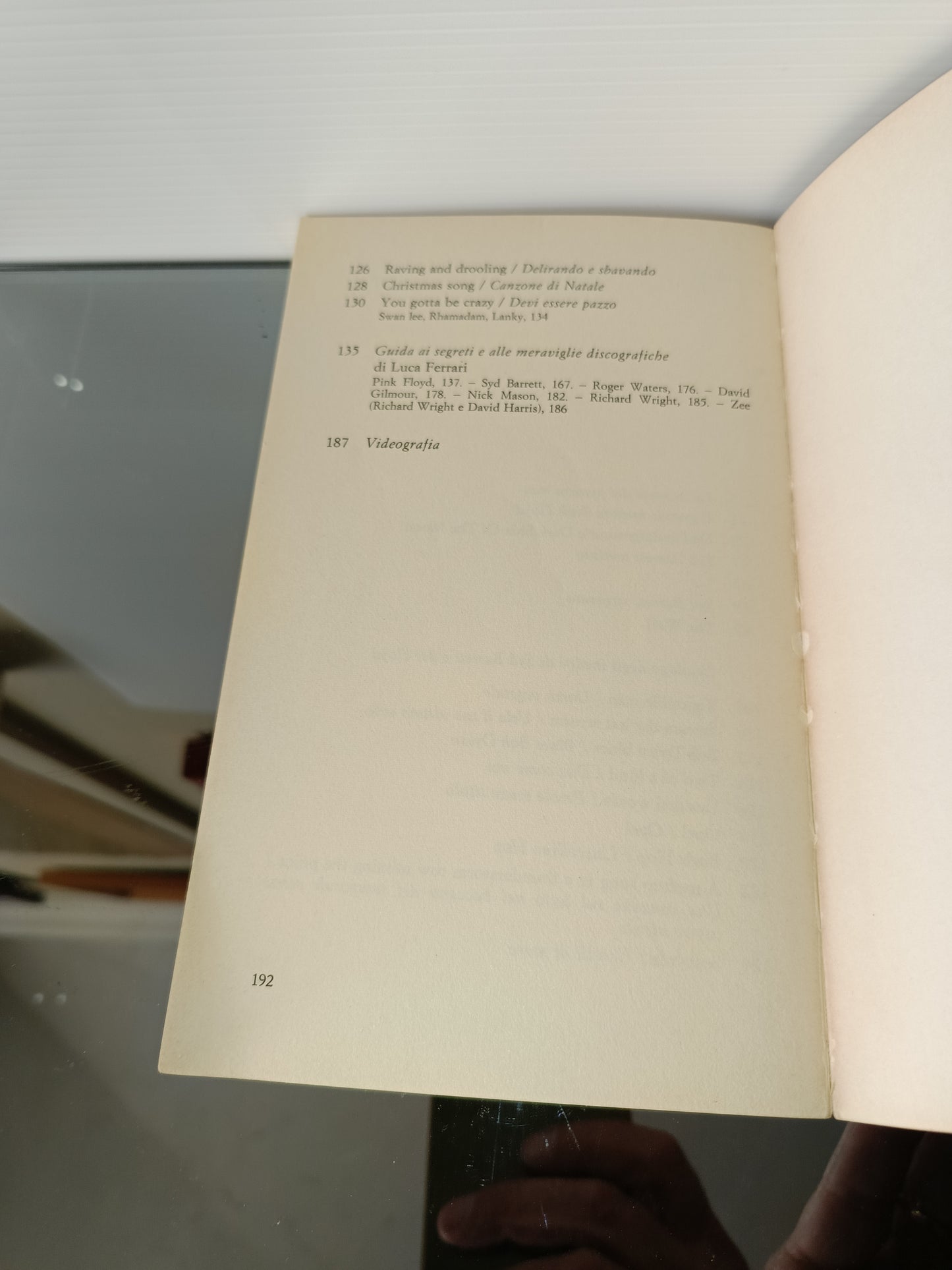 Pink Floyd Manuali Rock
Edito nel 1985 da Arcana Editrice