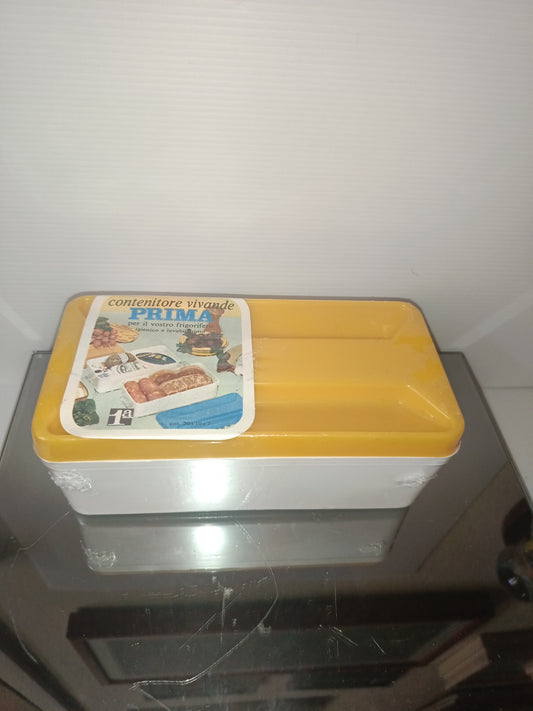 Contenitore Vivande Prima In Plastica Anni 70