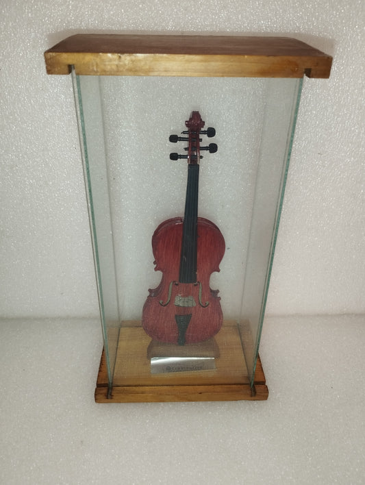 Modellino Stradivarius Cremona 1715 In Teca Vintage
Teca in legno e vetro