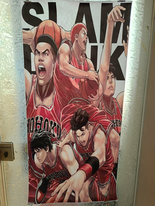 Stampa Su Tela Slam Dunk
Misure 120 x 58 Cm circa