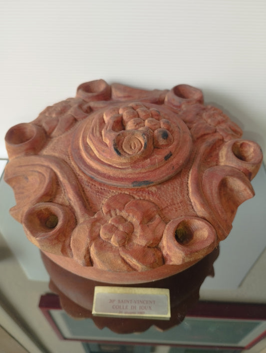 Grolla Valdostana In Legno Vintage