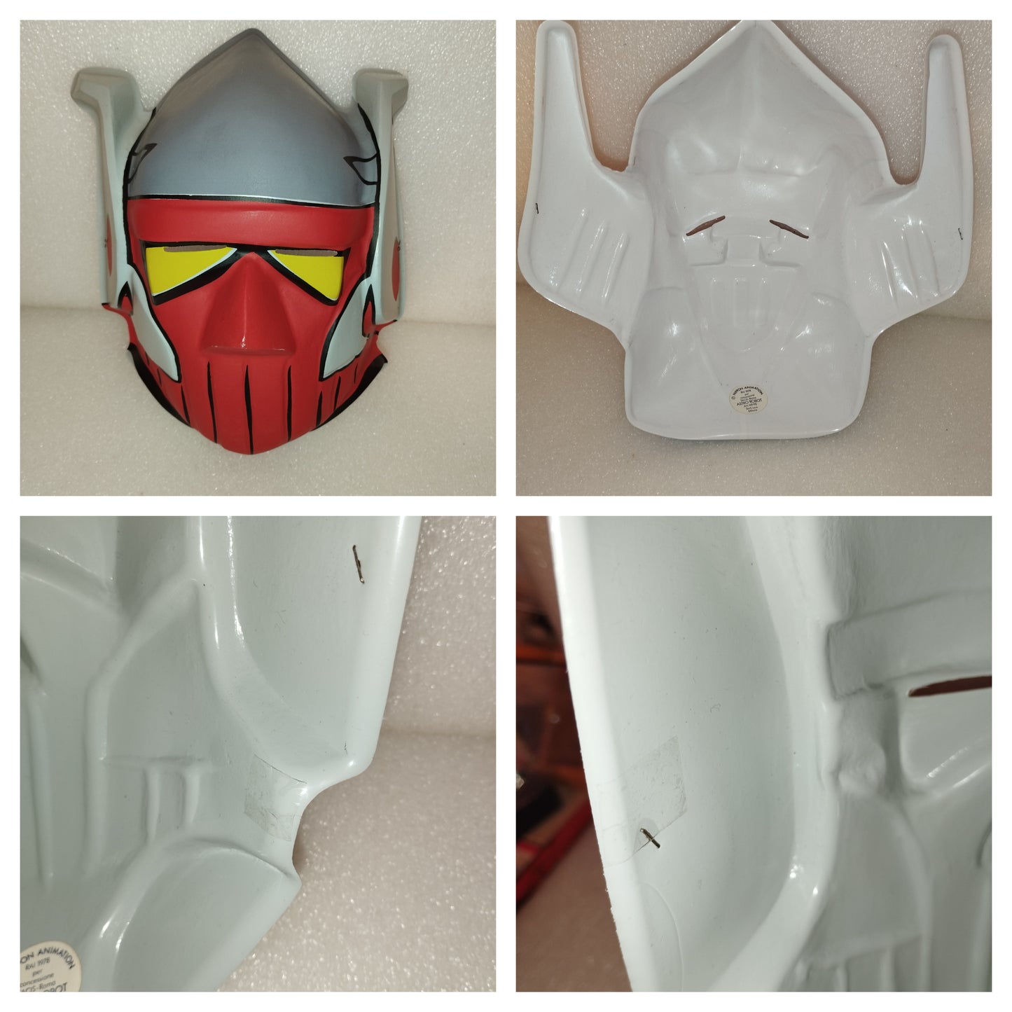 Maschera Astro Robot Nippon Animation Vintage