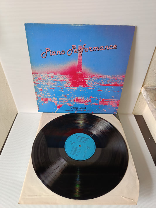 Piano Performance Dany Revel LP 33 Giri
Genere: Jazz
Stile: Easy Listening