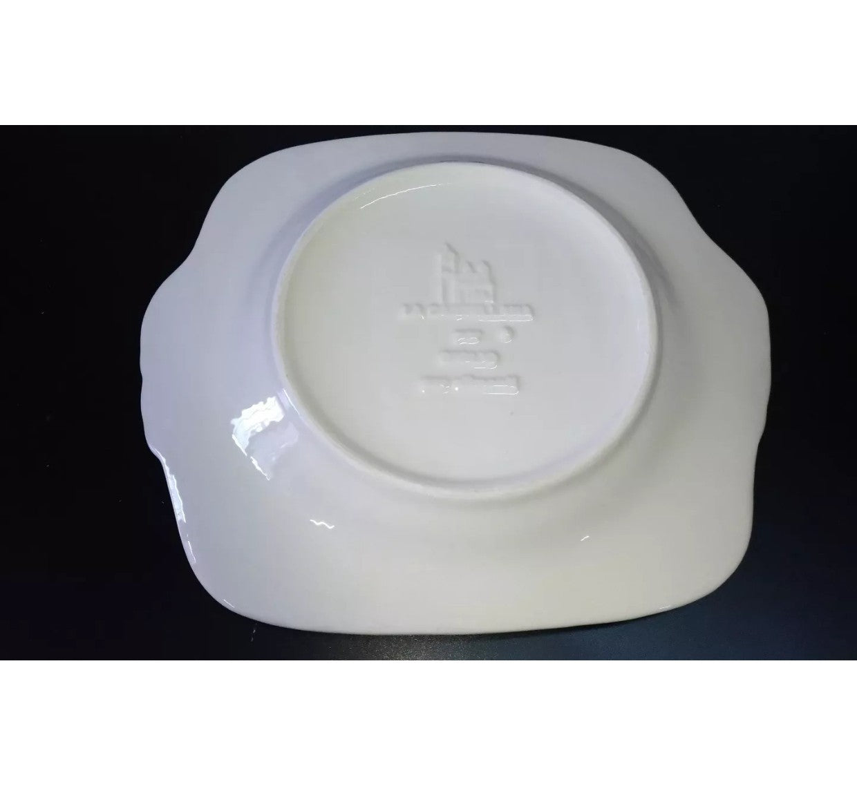 Piatto"piatti matti"gadget Giglio con scatola, anni 80