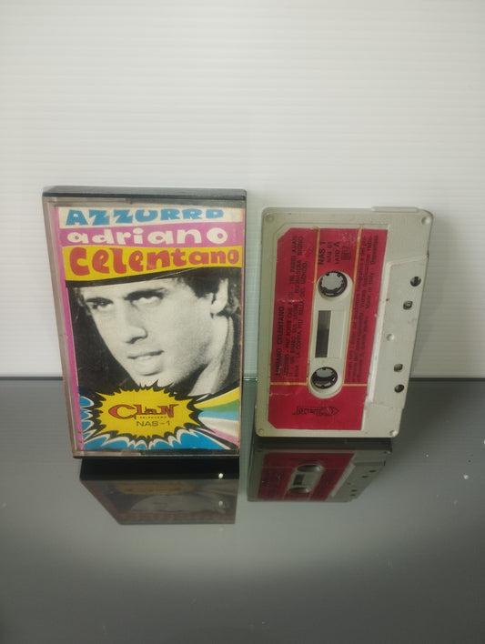 Azzurro Adriano Celentano Musicassetta
Edita nel 1968 da Clan Celentano cod.NAS -1 BIEM
Mono Molto Rara