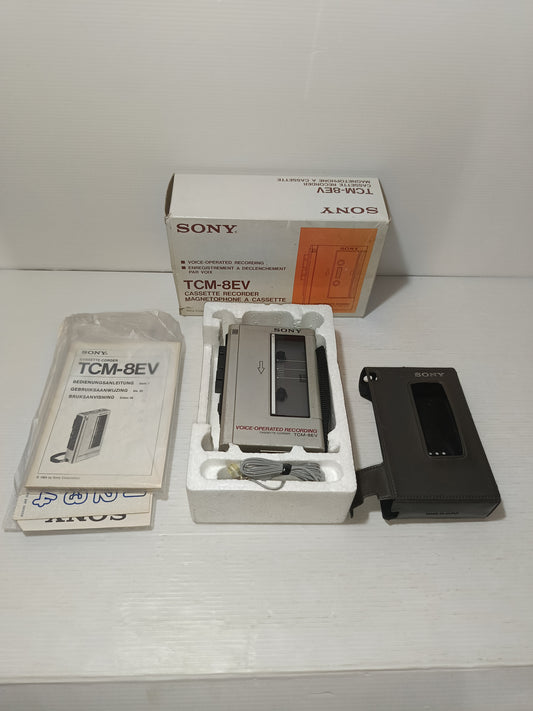 Sony TMC -8EV Cassette Recorder Made in Japan Non funzionante