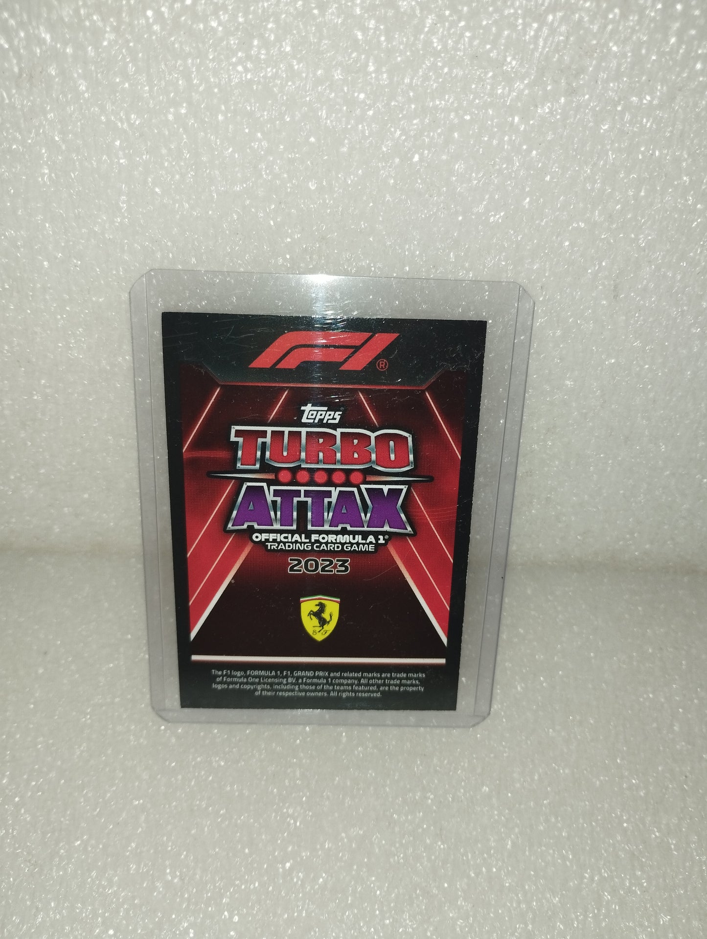 Charles Leclerc Card Signature Style Topps 2023 Formula 1