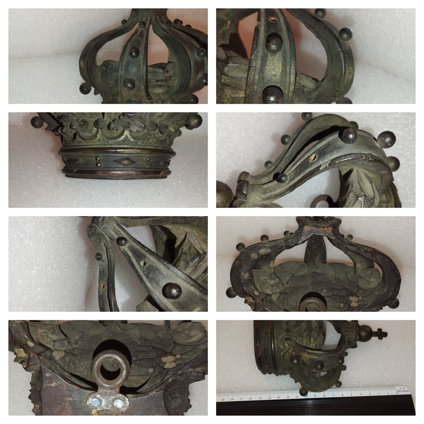 Antico Fregio /Corona In Legno