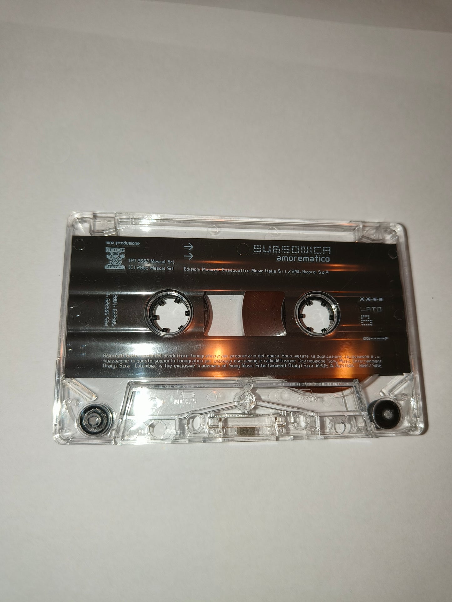 Subsonica Amorematico Musicassetta, LEGGI