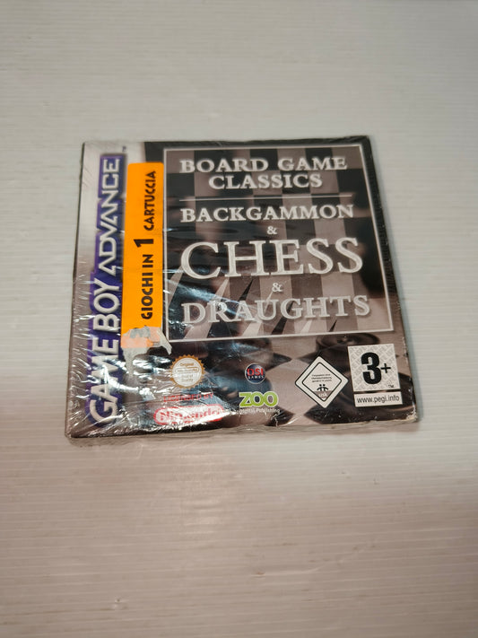 Videogioco Scacchi, Backgammon e Dama Game Boy Advance