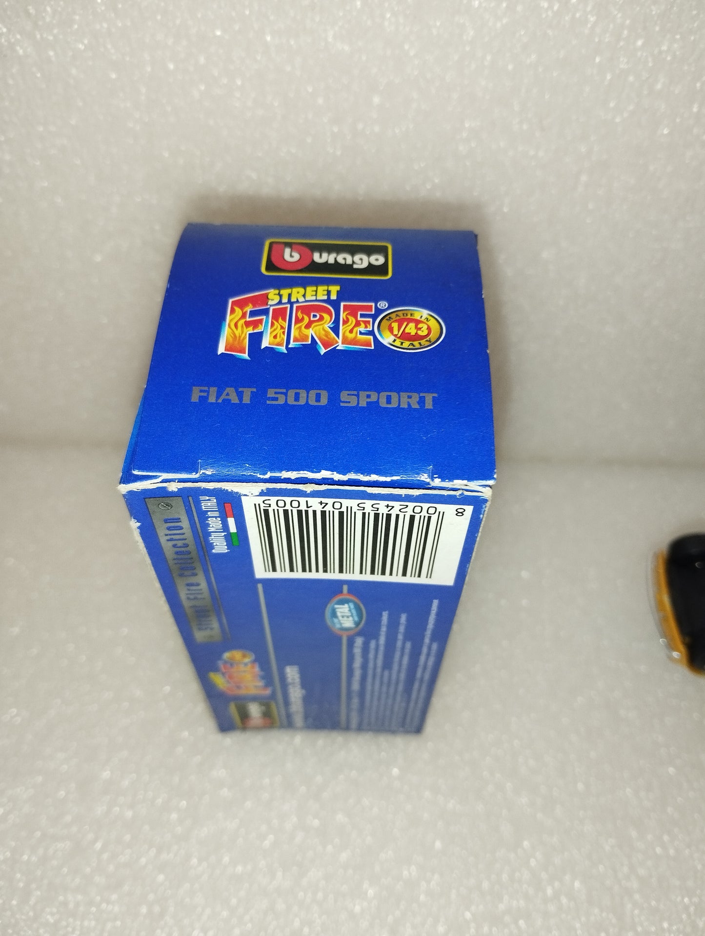 Fiat 500 Sport
Scala 1:43
Bburago
Street Fire Collection