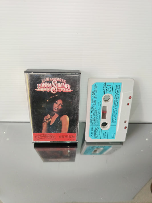 Live And More Donna Summer Musicassetta