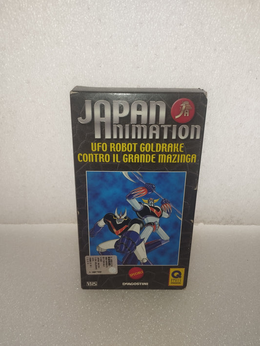 UFO Robot Goldrake Contro Il Grande Mazinga VHS DeAgostini