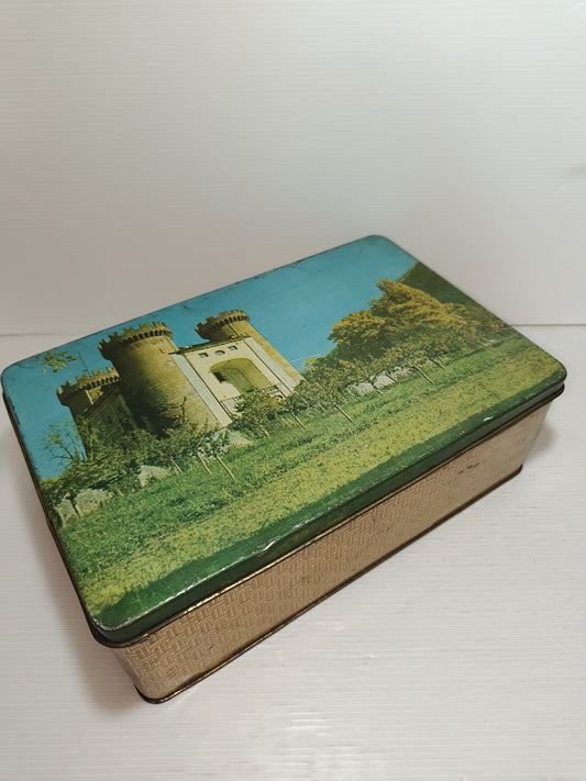 Scatola latta Sirca Davit Valle D'Aosta, anni 60 LEGGI