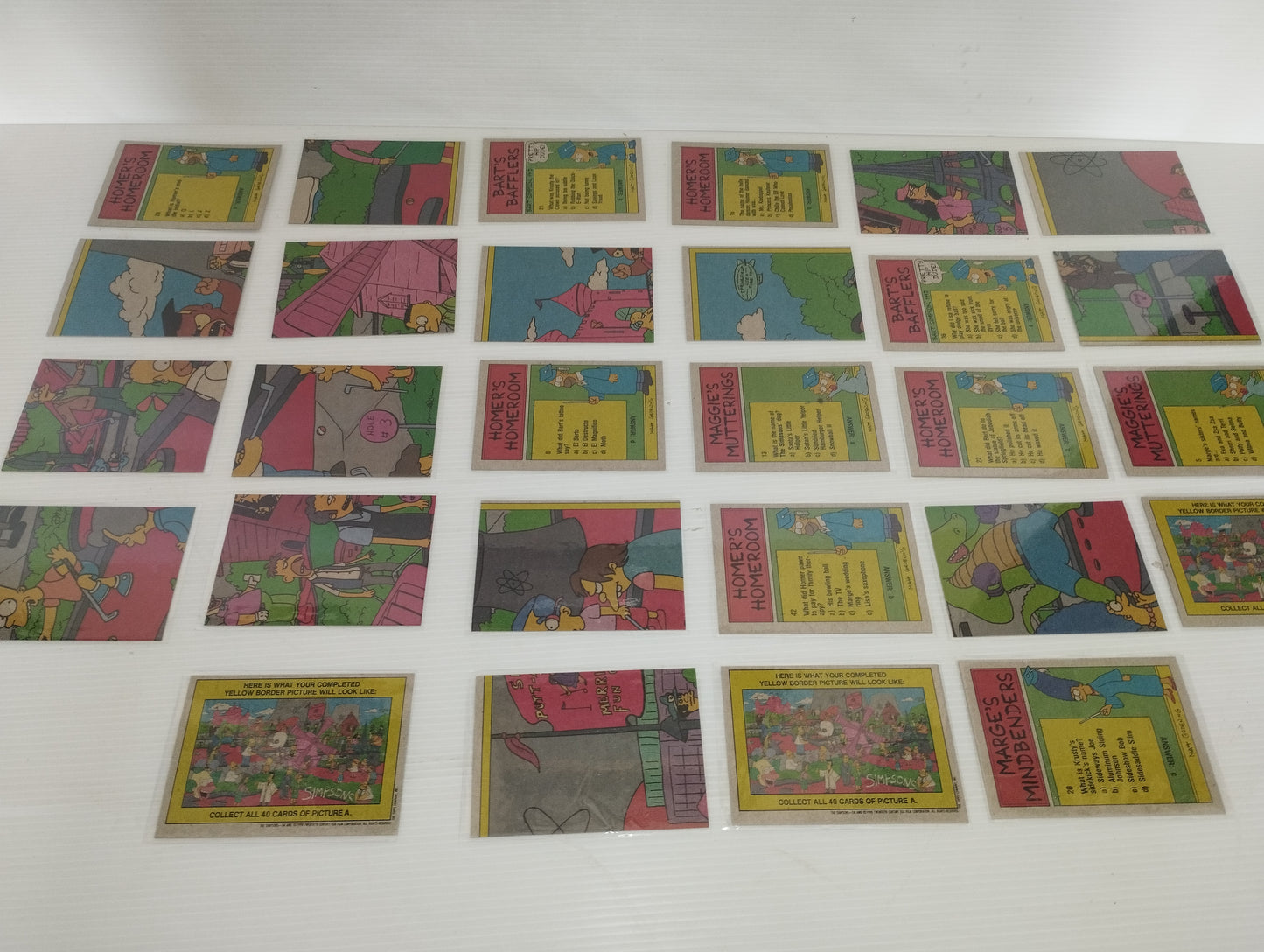 The Simpson Collezione Card Toops
Set 88 + 22 Cards
Anno 1990