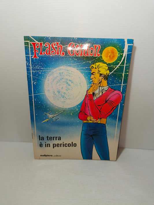 Libro Flash Gordon La Terra è in pericolo, Malipiero anni 70 LEGGI